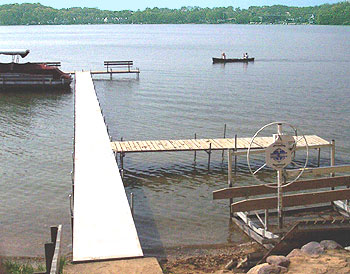 New Pier Installation, May 8th 2004