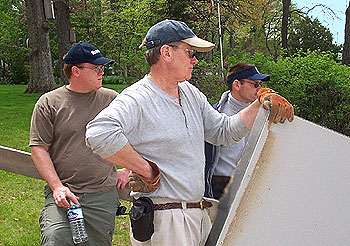 New Pier Installation, May 8th 2004